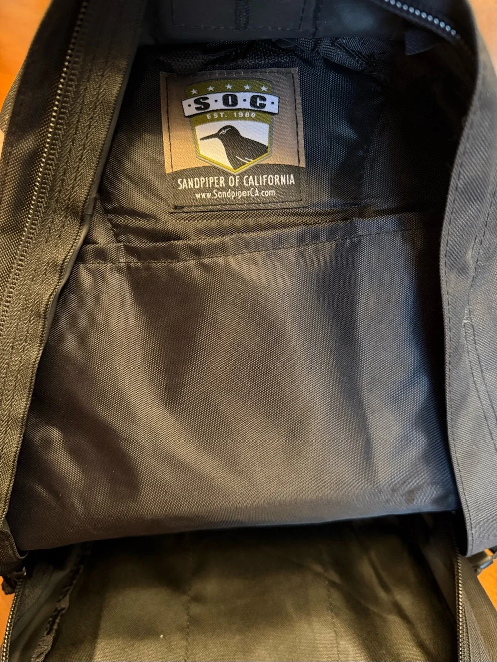 SOC Black Tactical MOLLE Men's Backpack Sandpiper
